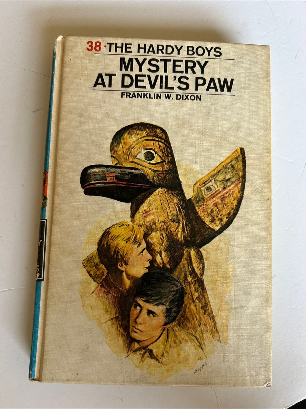 The Hardy Boys: Mystery at Devil's Paw hardcover book #38 Franklin W Dixon